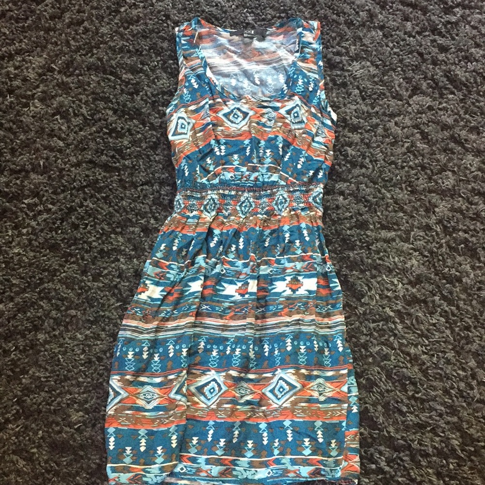 Tribal print dress
